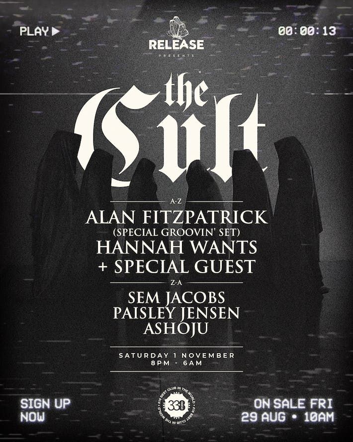Release Halloween : The Cult, 1 November | Event in Barking | AllEvents