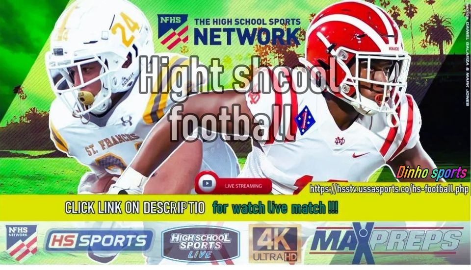 Monterey Trail vs. Folsom Varsity Football Live, Monterey Trail High