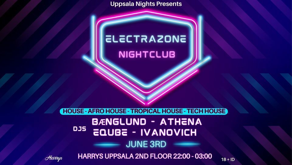 ElectraZone Harrys (Uppsala), June 3 2023 AllEvents.in