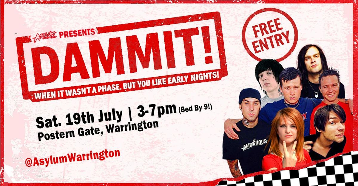 DAMMIT: A (daytime) Elder Emo event! | Event in Warrington | AllEvents