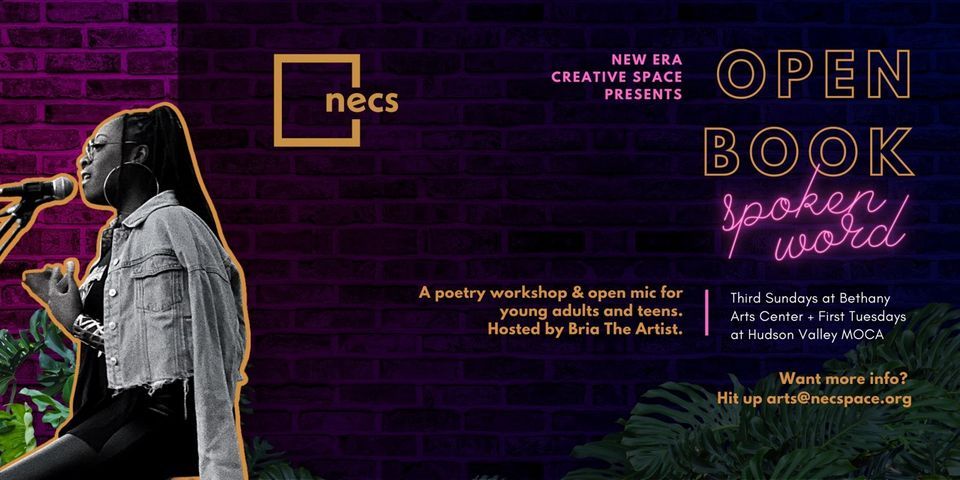 Open Book Spoken Word, Hudson Valley MOCA, Peekskill, May 21 2023