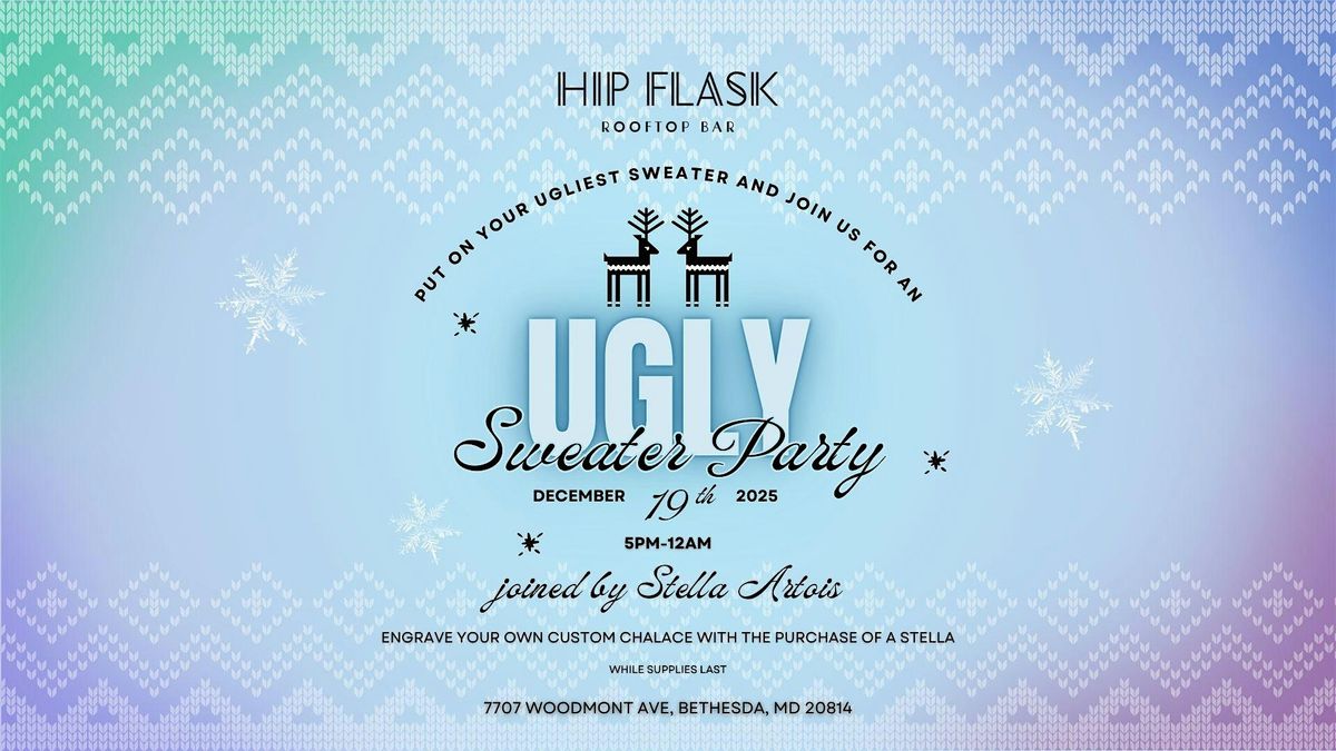 Hip Flask's Ugly Sweater Party, 19 December | Event in Bethesda | AllEvents