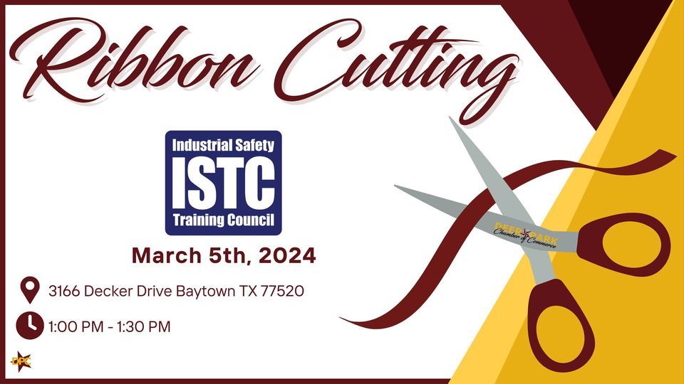 Ribbon Cutting Industrial Safety Council (ISTC), Industrial Safety