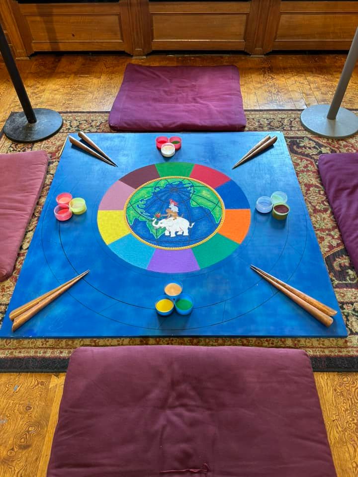 Sacred Peace Sand Mandala Creation Event, Healing Arts Center