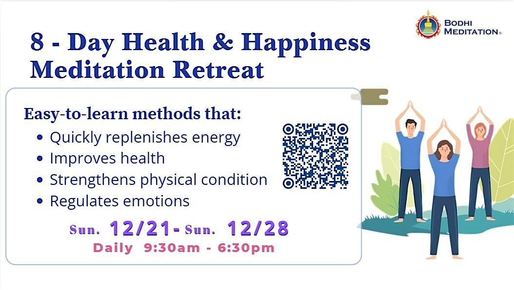 Start New Year Strong: Transform Your Life Through 8-Day Meditation Retreat, 21 December | Event in Milpitas