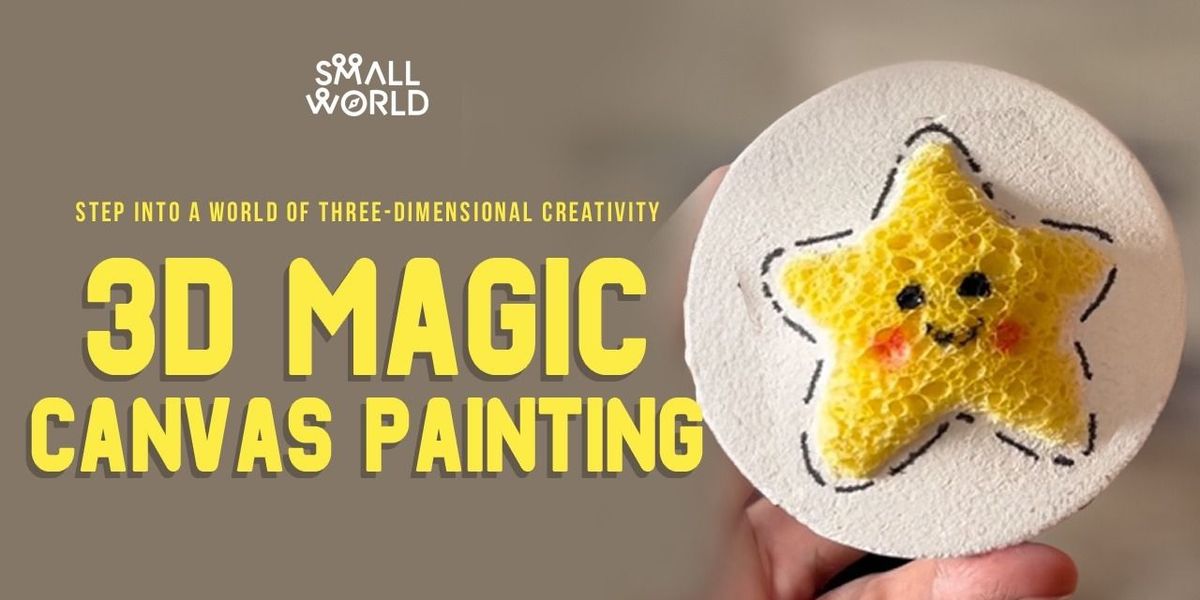3D magic Canvas painting, 9 October | Event in New Delhi | AllEvents
