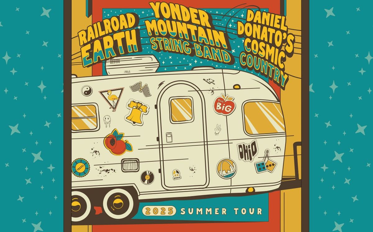 Parking Railroad Earth, Yonder Mountain String Band, and Daniel Donato, 6 July | Event in King of Prussia