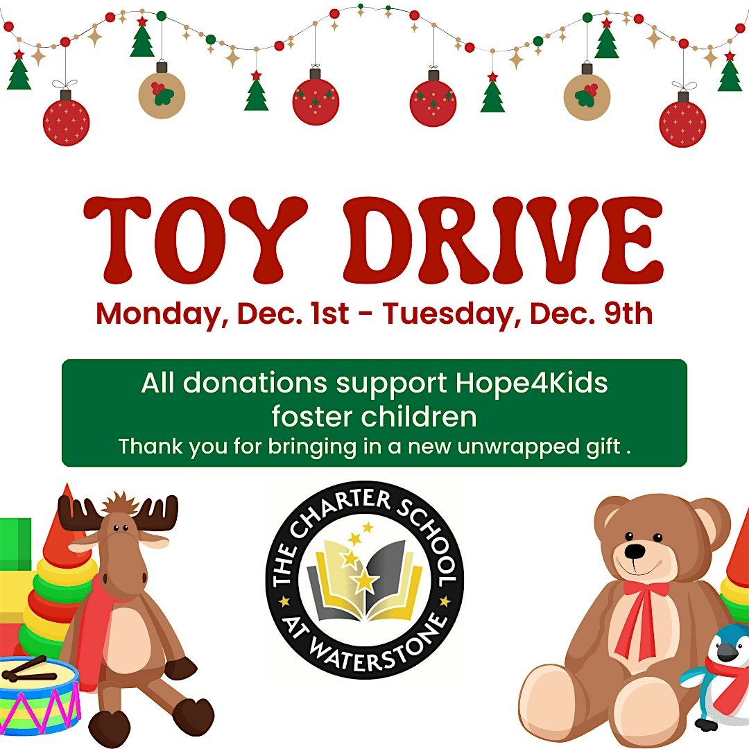 Annual Hope4Kids Toy Drive at The Charter School At Waterstone! | Event in Homestead | AllEvents
