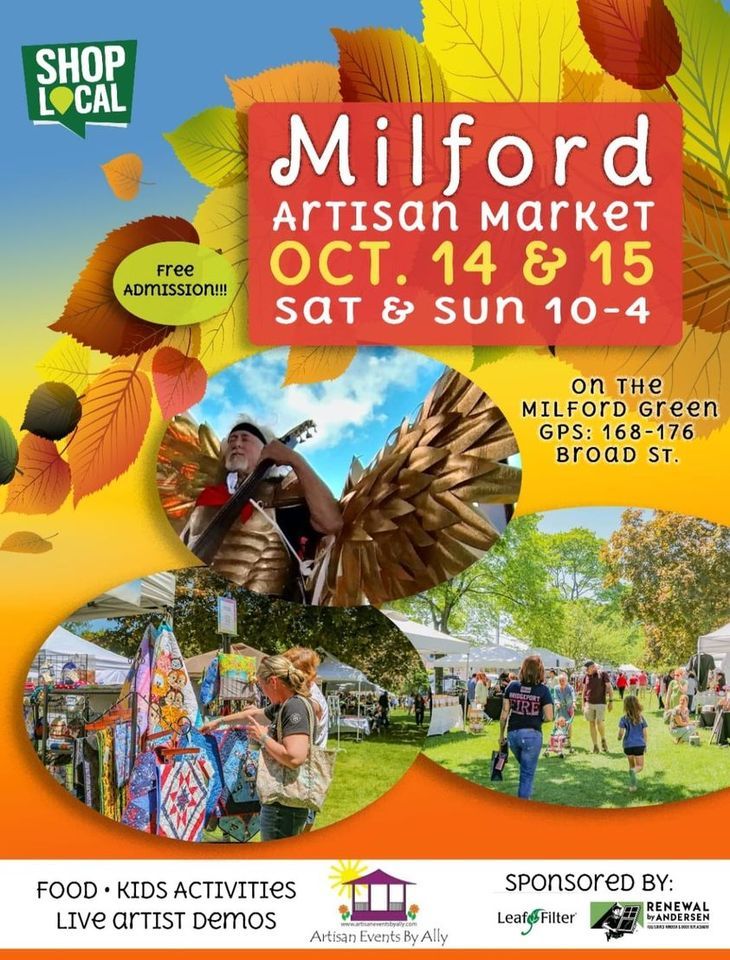 Milford Artisan Market, Milford Green, October 14 to October 15 ...