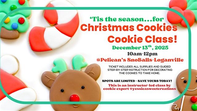 Holiday Cookie Decorating Class, 13 December | Event in Loganville | AllEvents