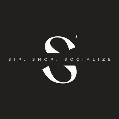 Sip, Shop, & Socialize logo