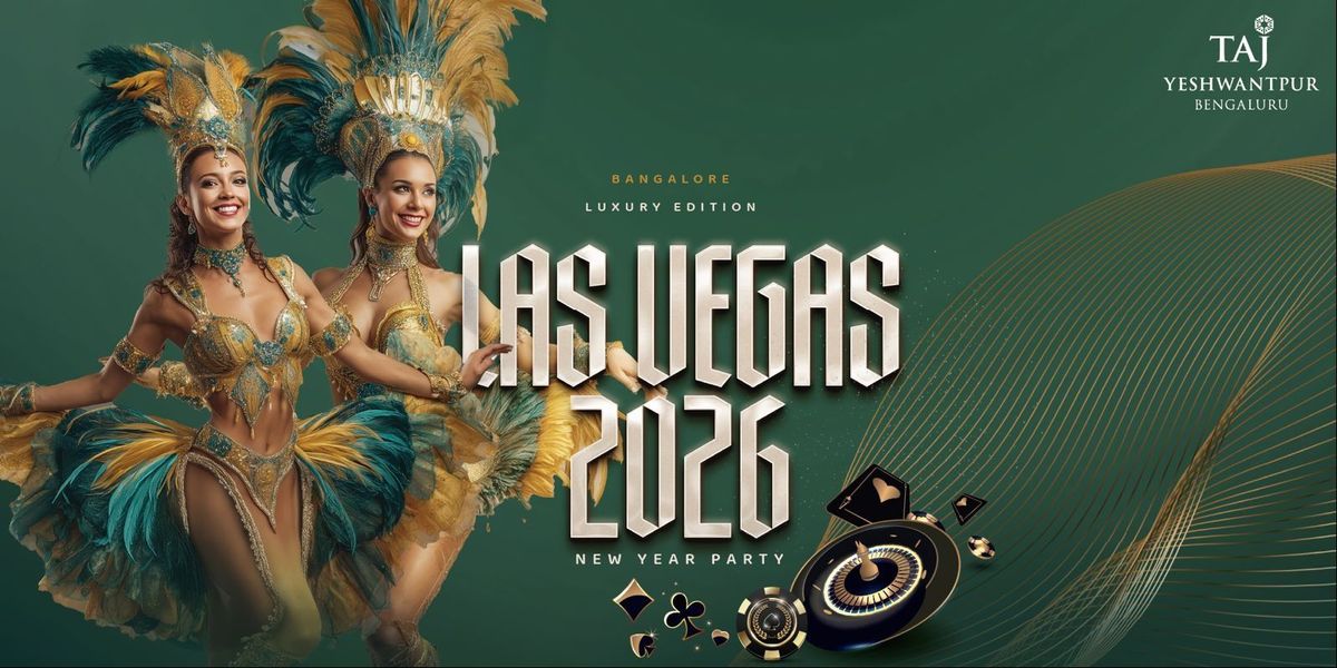 New Year Party Las Vegas 2026, 31 December | Event in Bangalore | AllEvents