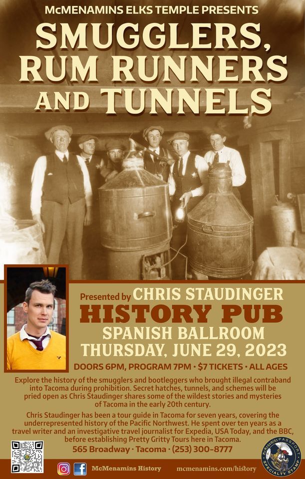 History Pub Smugglers, Rum Runners and Tunnels , Spanish Ballroom