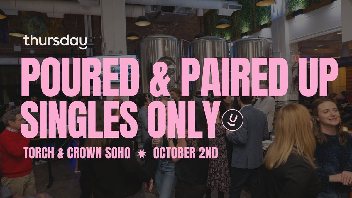 Thursday | Torch &amp; Crown Soho | NYC, 2 October | Event in New York | AllEvents