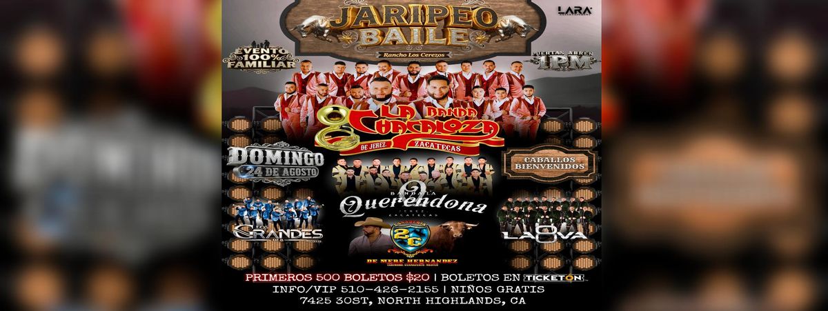 BANDA LA CHACALOZA, BANDA LA QUERENDONA Y MAS, 24 August | Event in North Highlands | AllEvents