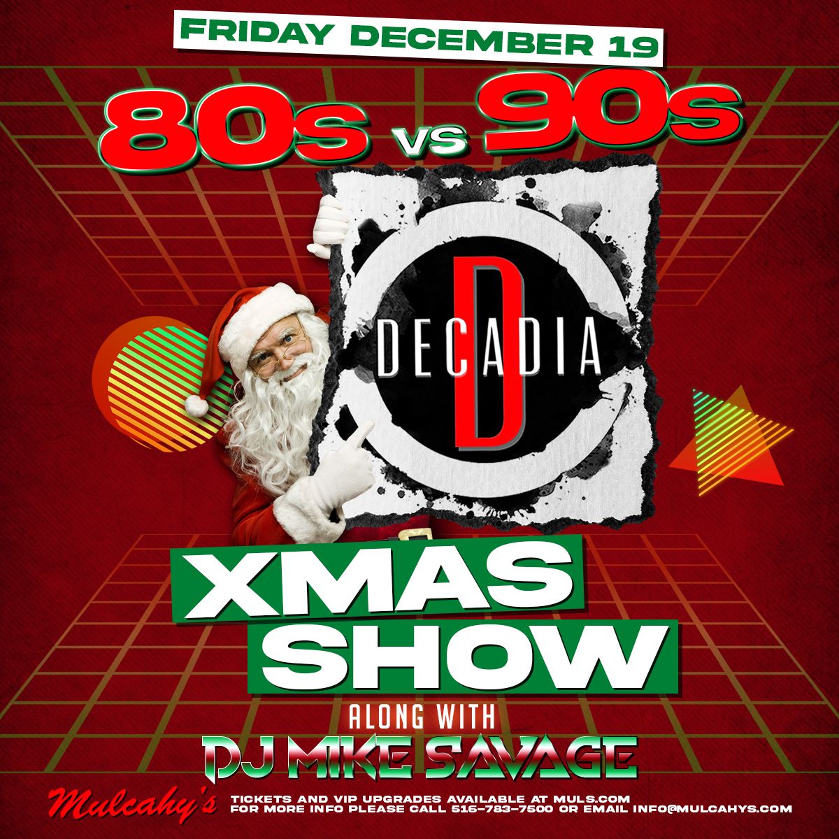 80s vs. 90s Night: Decadia & DJ Savage, 15 January | Event in Wantagh | AllEvents
