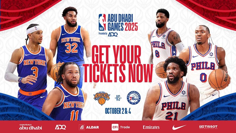 NBA Abu Dhabi Games 2025 presented by ADQ, 4 October | Event in Abu Dhabi | AllEvents