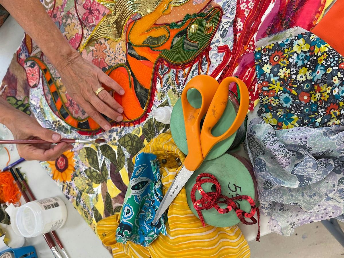 Workshop | Fabric Collage, 20 December | Event in Delray Beach | AllEvents