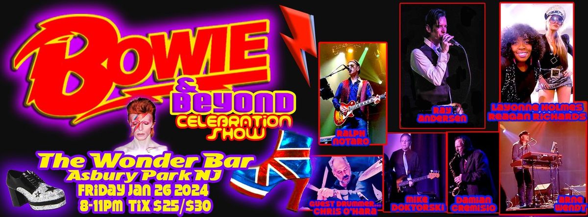 Ray Andersen's Bowie and Beyond Celebration Show at The Vogel at Count Basie Center for the Arts, 3 January