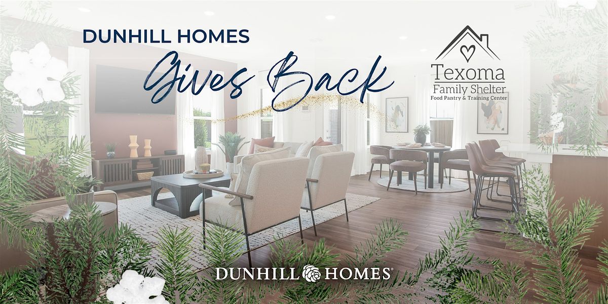 Dunhill Homes Gives Back!, 11 December | Event in Sherman | AllEvents