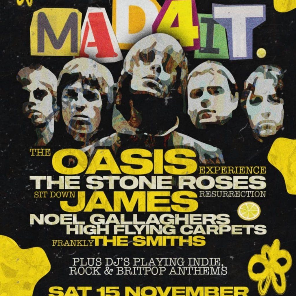 MAD-4-IT MANCHESTER NIGHT *Bathgate*, 15 November | Event in West Lothian | AllEvents