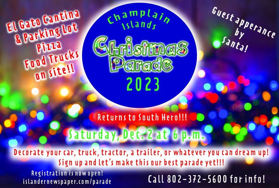 2023 Champlain Islands Christmas Parade, South Hero, Vermont, 2