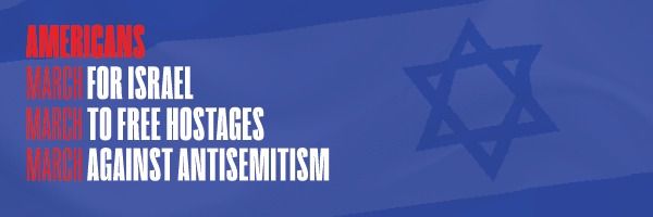Americans March for Israel in Washington, D.C., The National Mall ...