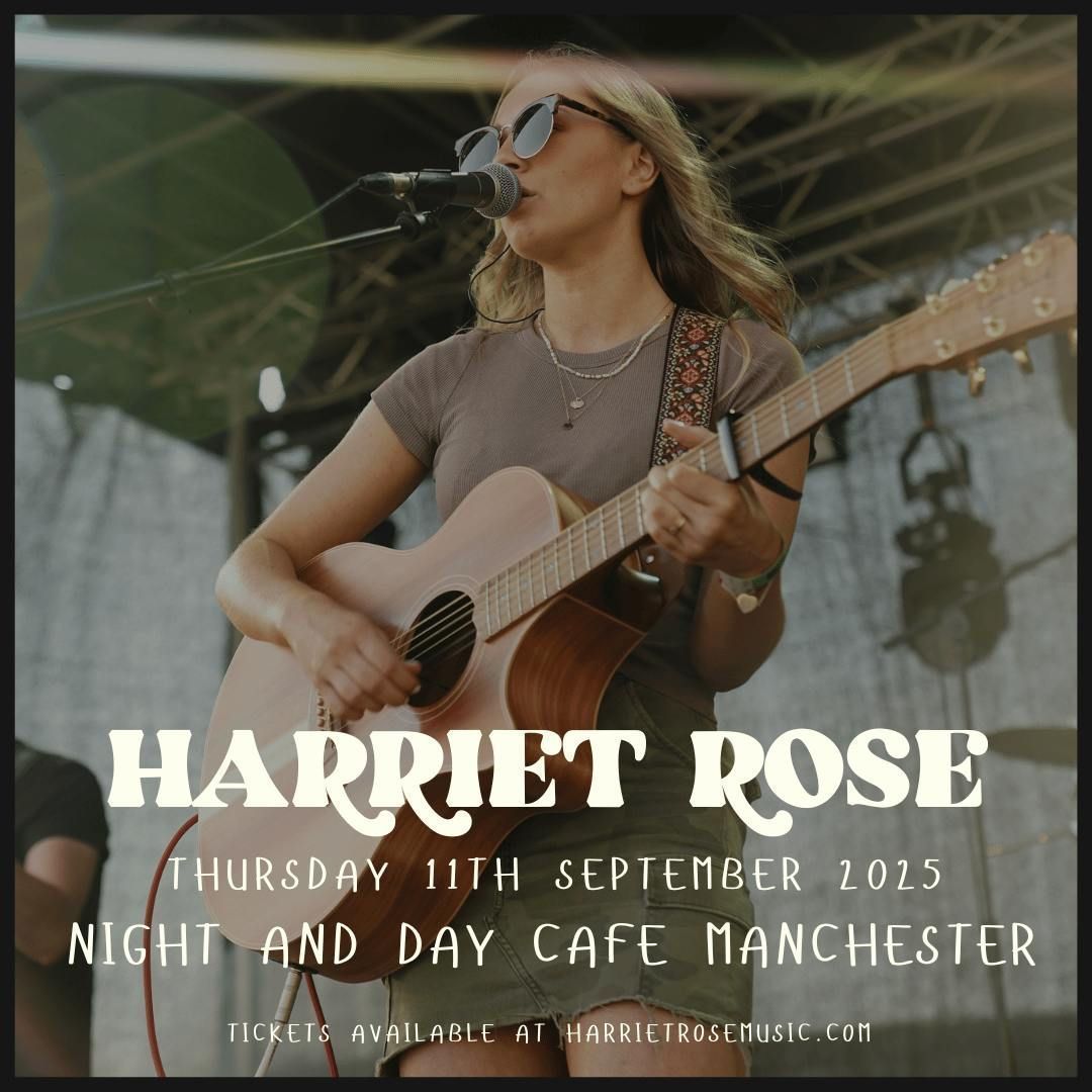 Harriet Rose at Night and Day Cafe, Manchester , 8 March | Event in Manchester | AllEvents
