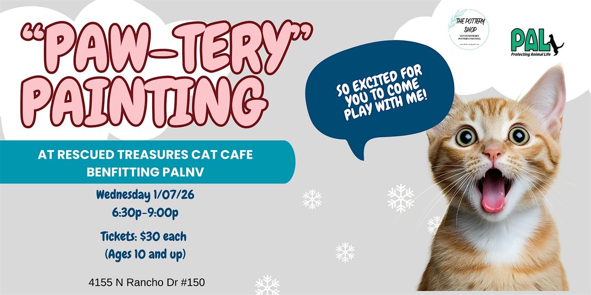 "Paw-Tery" Painting Benefitting PALNV, 7 January | Event in Las Vegas | AllEvents