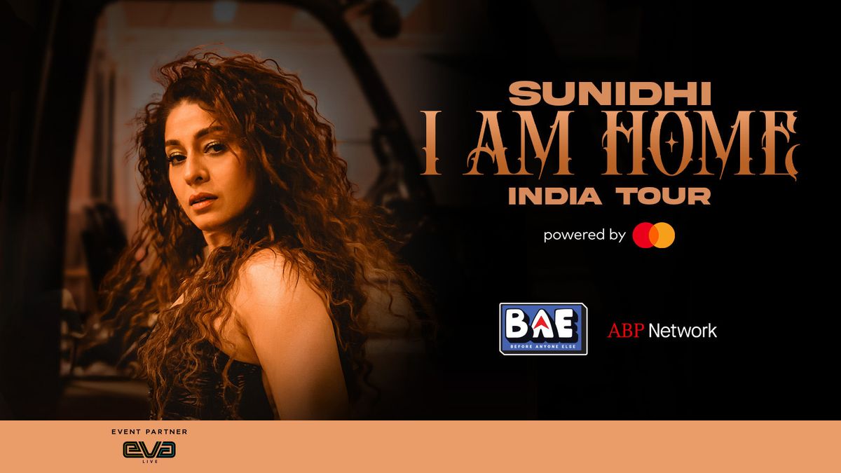 Sunidhi Chauhan - I Am Home India Tour 2025-26, 24 December | Event in Bhiwandi | AllEvents