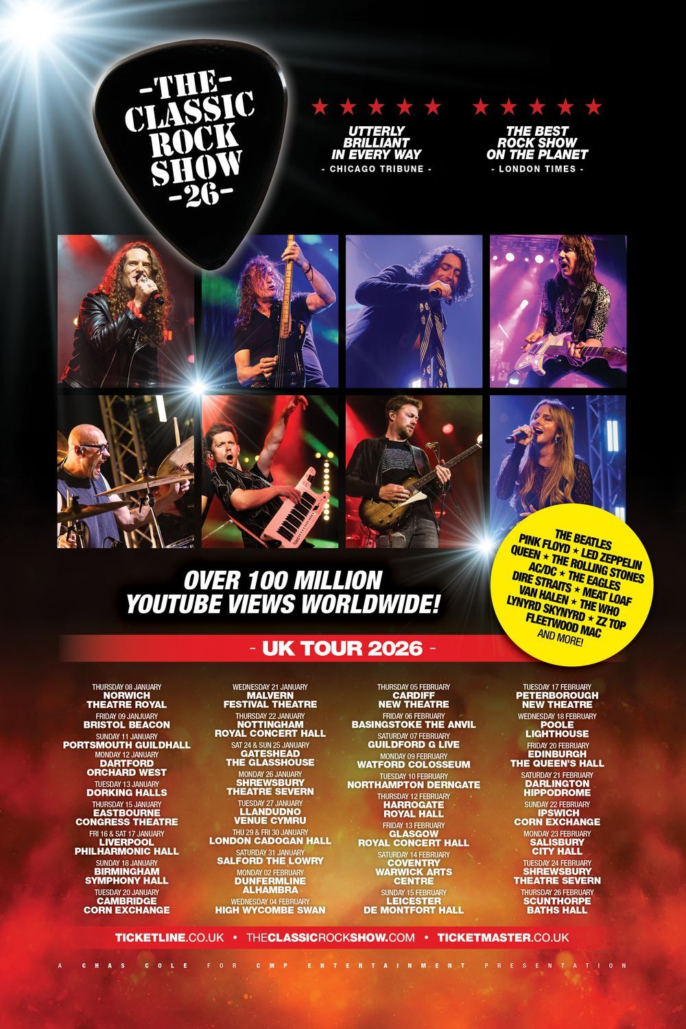 The Classic Rock Show at Queens Hall, 20 February | Event in Edinburgh | AllEvents