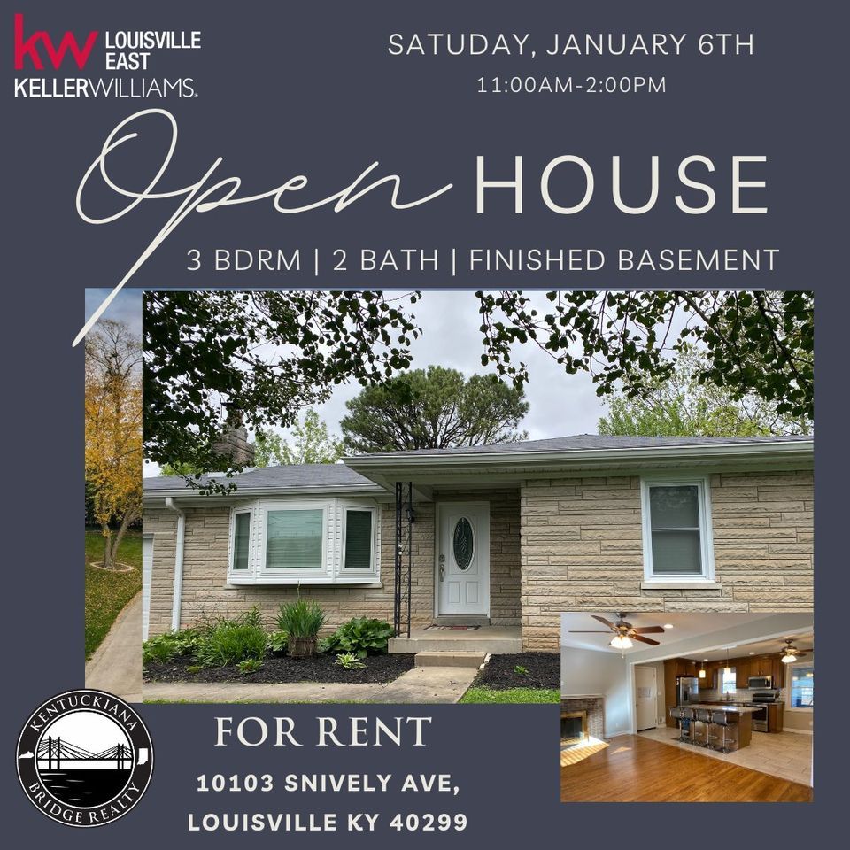 Open House, 10103 Snively Ave, Louisville, KY 402993114, United States