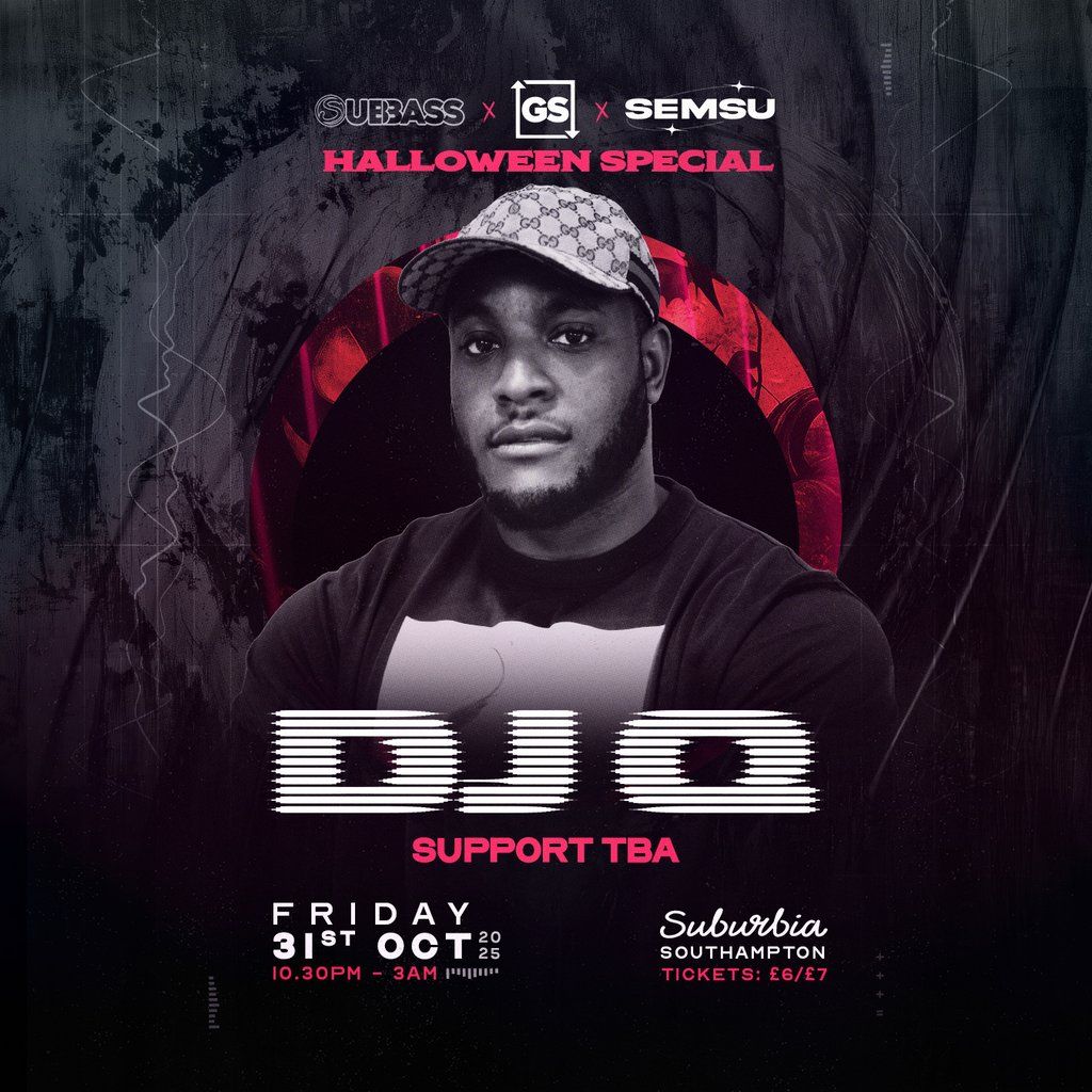 SubBass, Garage Shared, Semsu Presents: DJ Q + Support, 31 October | Event in Southampton | AllEvents