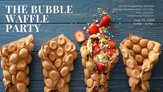 bubble waffle opening by luncheonette luncheonette lausanne june 25 2020 allevents in