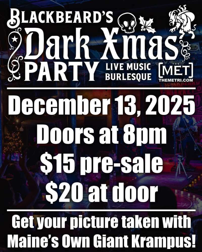 Blackbeard's Dark X-Mas Party, 12 December | Event in Pawtucket | AllEvents