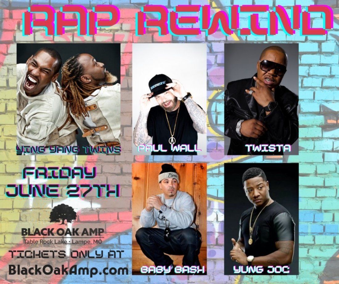 Rap Rewind: Ying Yang Twins  Paul Wall  Twista  Baby Bash & Yung Joc, 26 June | Event in Lampe | AllEvents