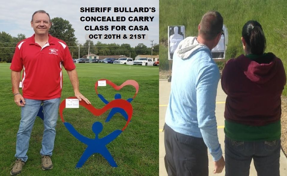 Sheriff Bullards Concealed Carry Class for CASA of Jefferson County