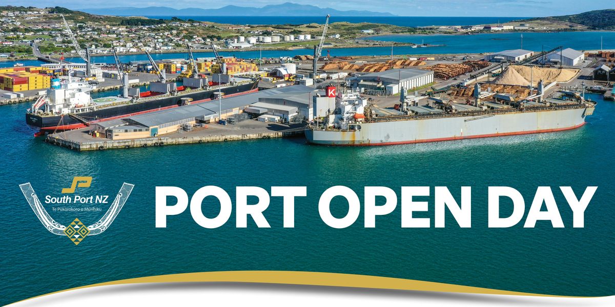 South Port - Port Open Day 2026, 8 March | Event in Bluff | AllEvents