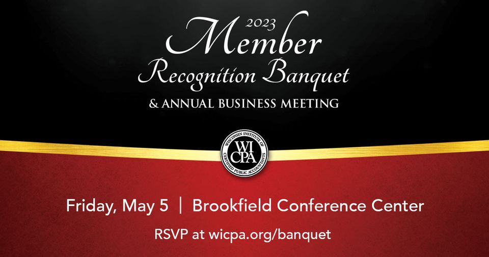 2023 WICPA Member Recognition Banquet & Annual Business Meeting