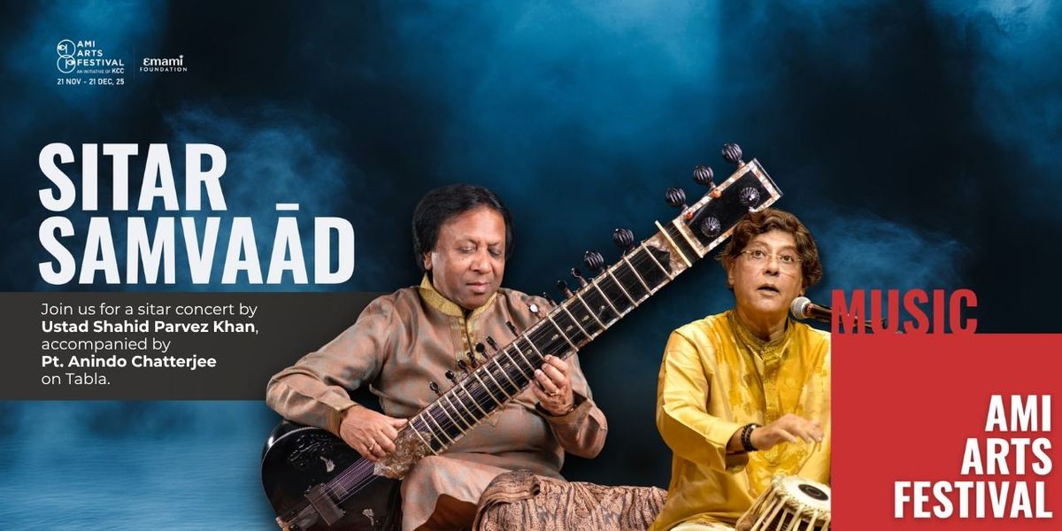 Sitar Samvaad: Shahid Parvez & Anindo Chatterjee, 13 December | Event in Kolkata | AllEvents