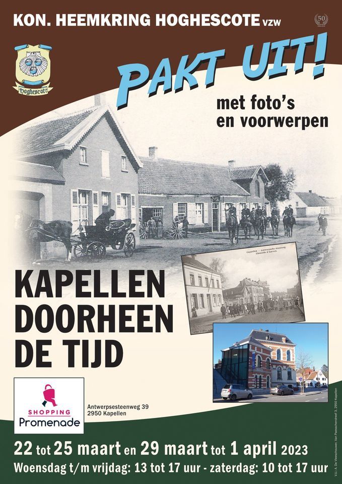 Kapellen doorheen de tijd, Shopping Promenade, 2950 Kapellen, 22 March