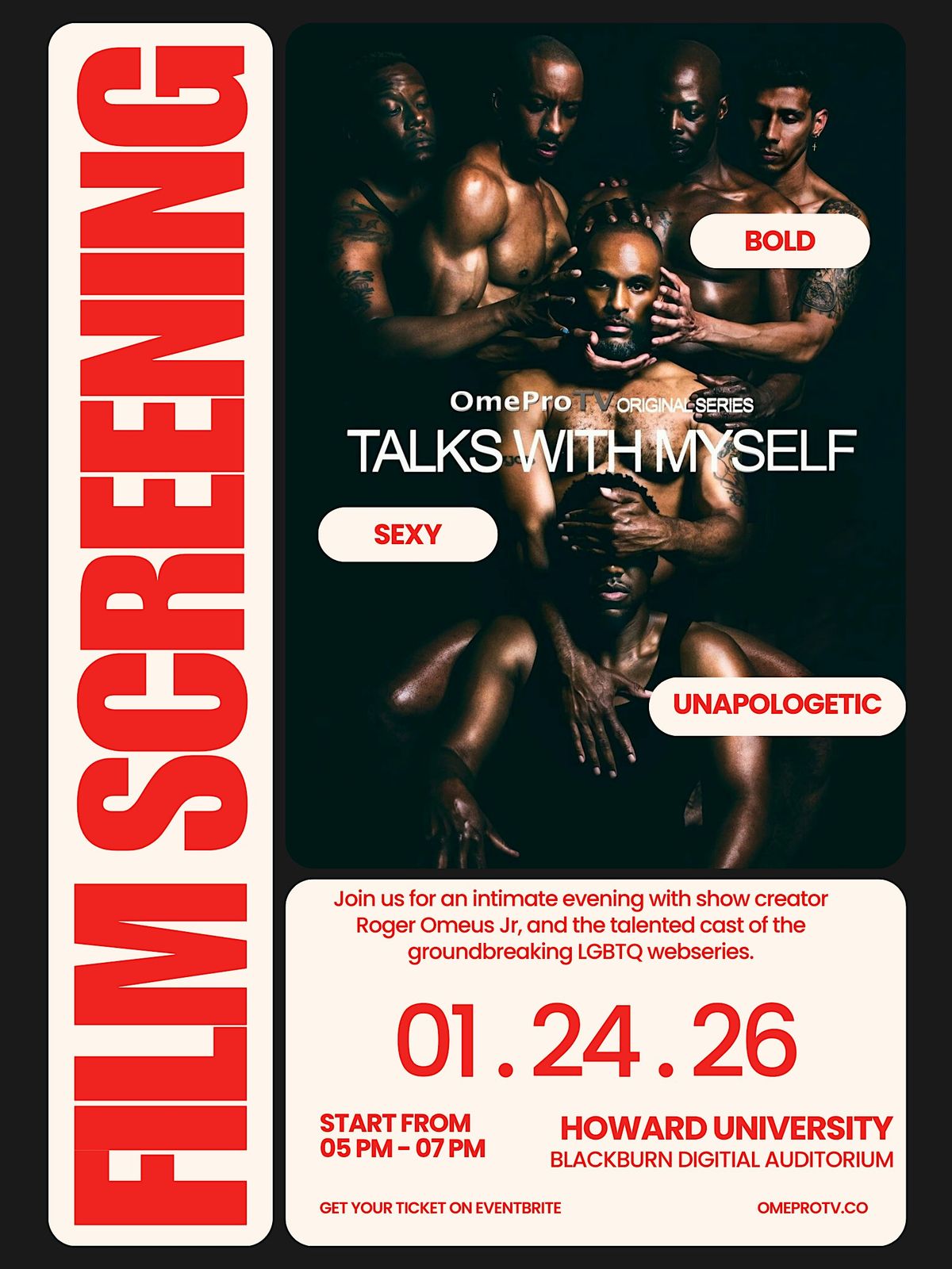 Talks With Myself - Howard University  Screening, 24 January | Event in Washington | AllEvents