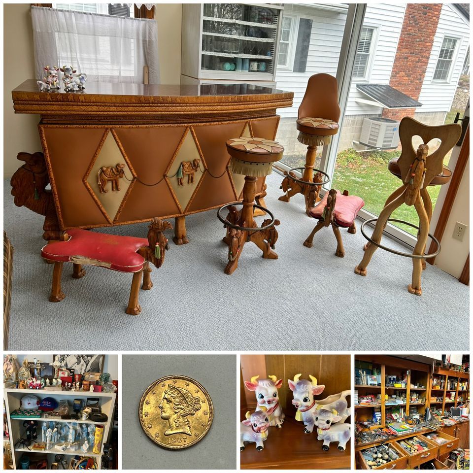 Packed Fairport Vintage Sale, Fairport Village, NY, January 12 to