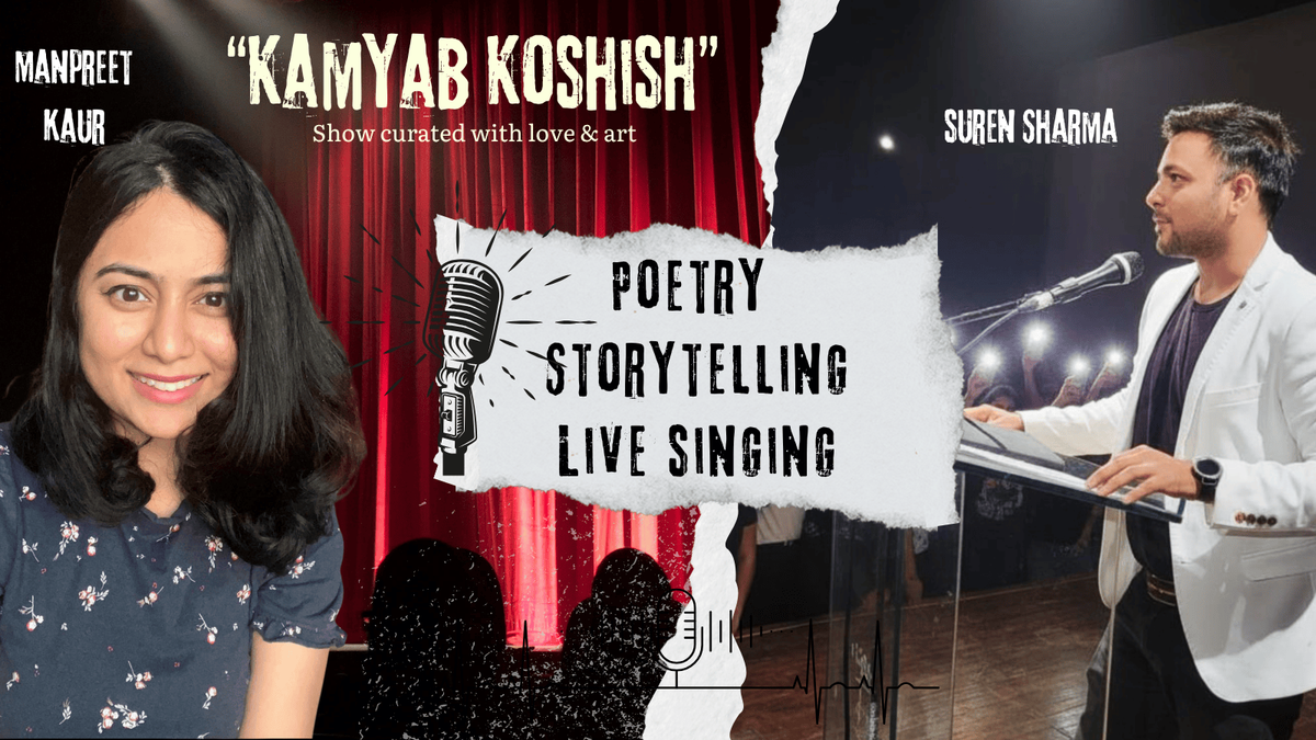 Kamyab Koshish - Poetry Musical Show | Event in Bangalore | AllEvents