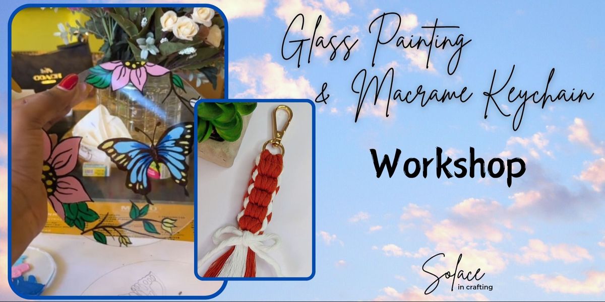 Glass Painting & Macrame Workshop, 22 June | Event in Bangalore | AllEvents