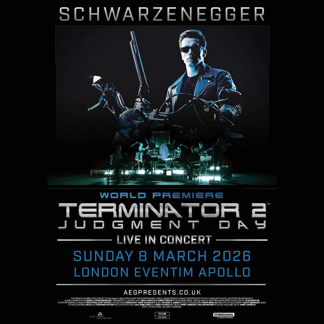 Terminator 2 Judgment Day in Concert at Eventim Apollo, 8 March | Event in London | AllEvents