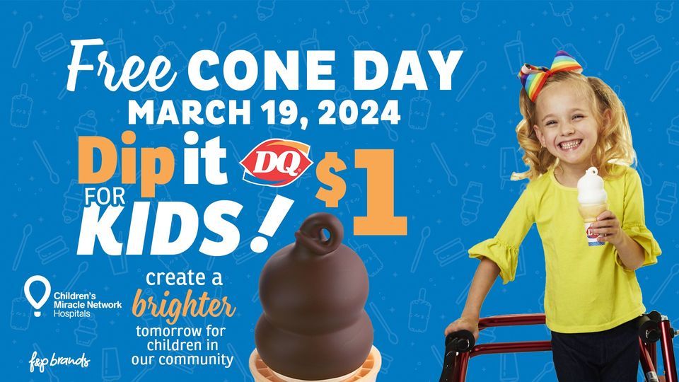 Free DQ Cone Day 2024, Dairy Queen ( FnP Brands Location Corpus Christi