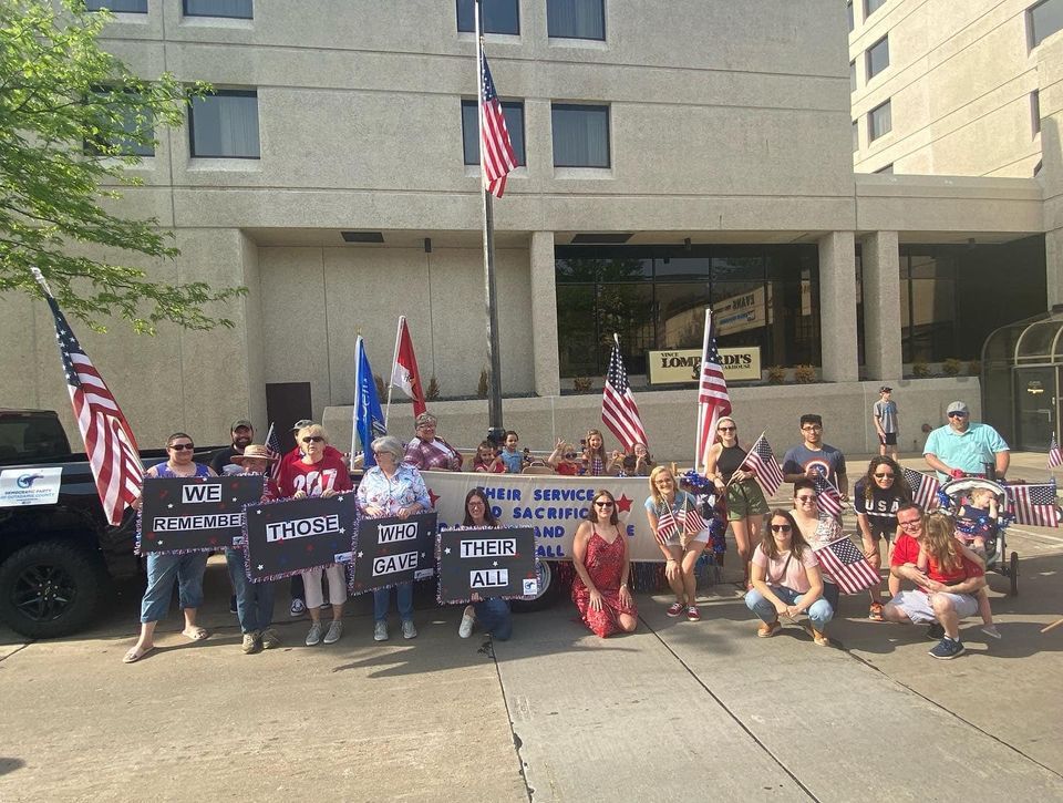 Memorial Day Parade, N Appleton St and College Ave Appleton WI, May 29
