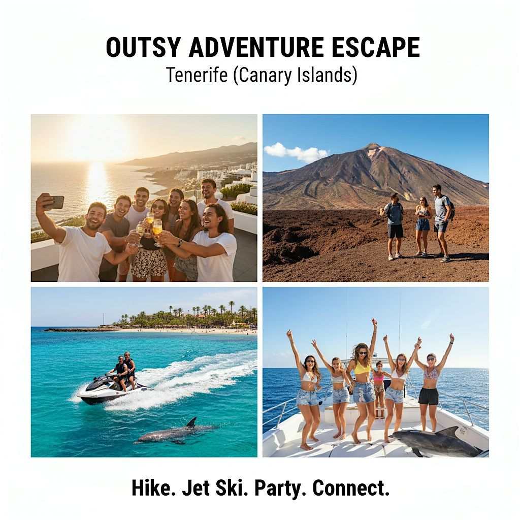 Outsy Adventure Escape – Tenerife (Canary Islands), 14 February | Event in London | AllEvents