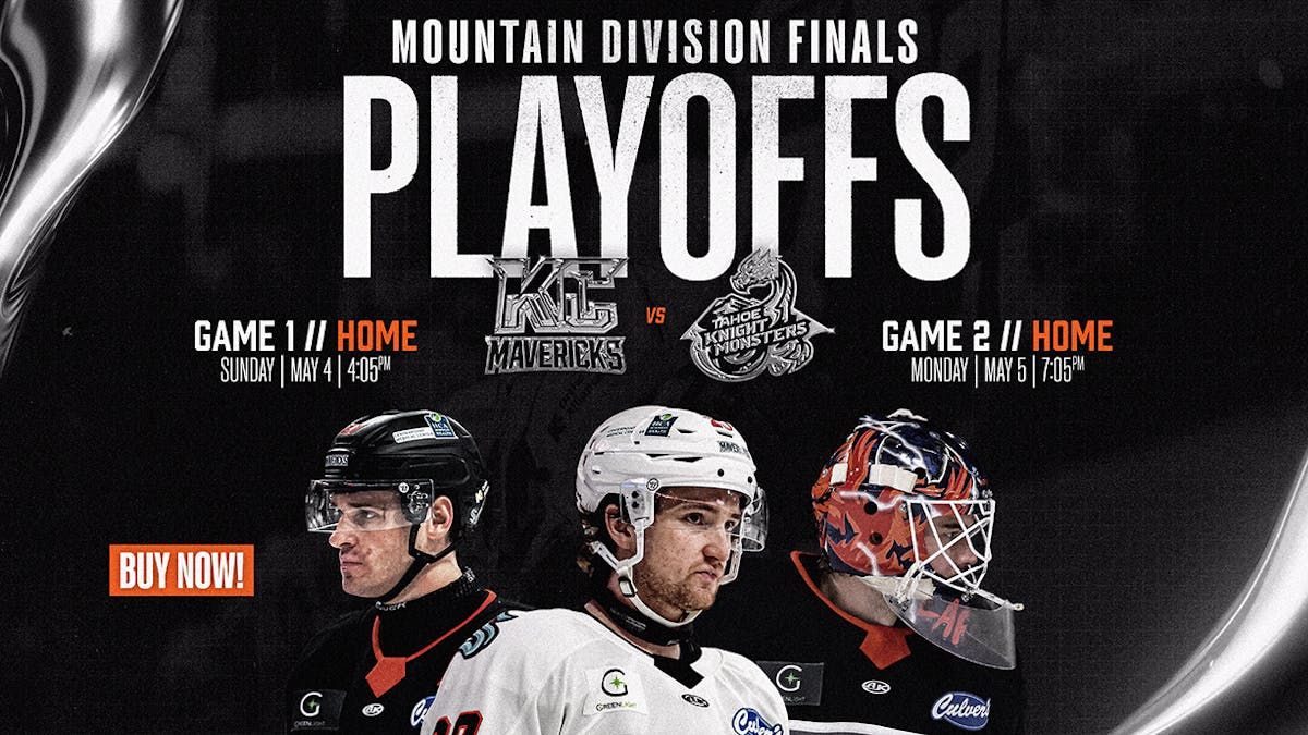 ECHL Mountain Division Finals: Tahoe Knight Monsters at Kansas City Mavericks (Game 2, Home Game 2), 6 May
